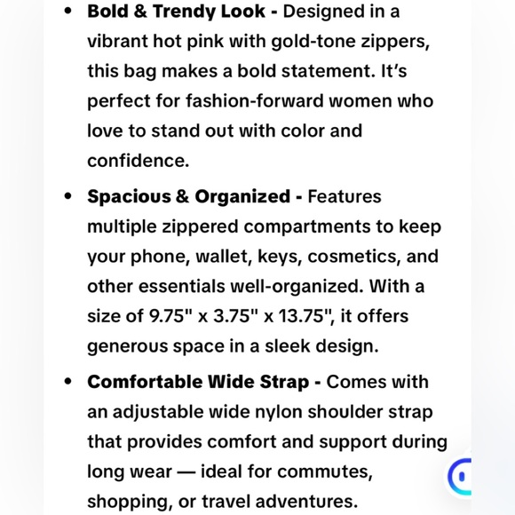 Ello Kahki Crossbody Bag with Gold hardware - Picture 11 of 14